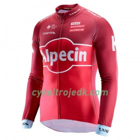 Cykeltrøje Langærmet 2017 Team Katusha-Alpecin N001 Langærmet